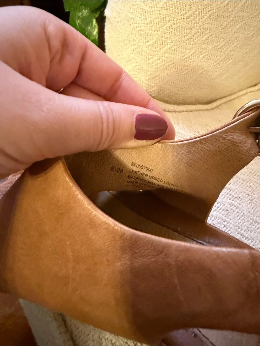 Sofft Women's Open-Toe Slingback Wedge Sandals - Tan